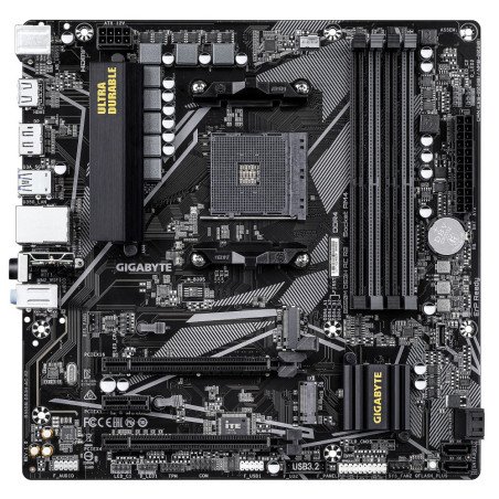 Tarjeta Madre Gigabyte B550M DS3H AC R2 Micro-ATX AM4 DDR4 hasta 128GB