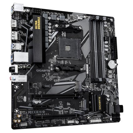 Tarjeta Madre Gigabyte B550M DS3H AC R2 Micro-ATX AM4 DDR4 hasta 128GB