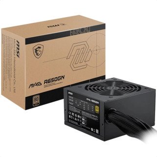 Fuente de Poder MSI MAG A650GN II 650W 80 PLUS Gold