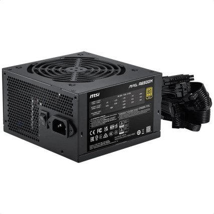 Fuente de Poder MSI MAG A650GN II 650W 80 PLUS Gold