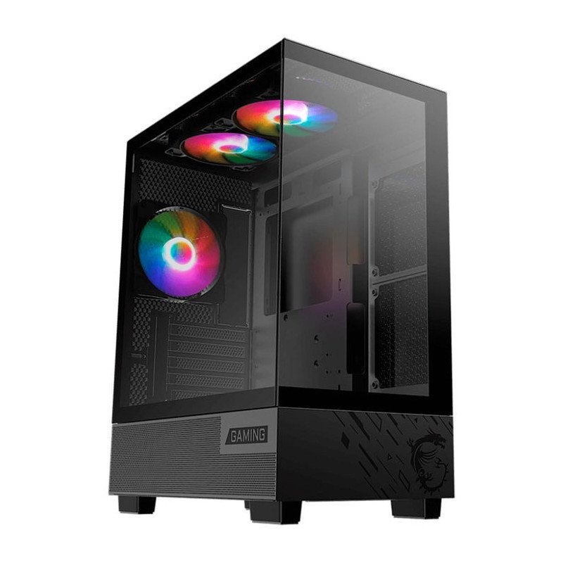 Gabinete MSI MAG PANO M110A ARGB Gaming Case Negro Gabinete MSI MAG PANO M110A ARGB Gaming Case Negro