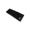 Teclado Mecánico Gamer Game Factor KBG500-RD TKL RGB, Switch Red, USB, Negro