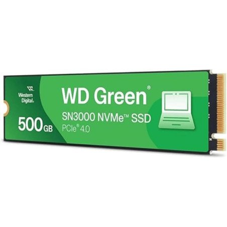 SSD WD Green SN3000 500GB M.2 2280 NVMe PCIe 4.0
