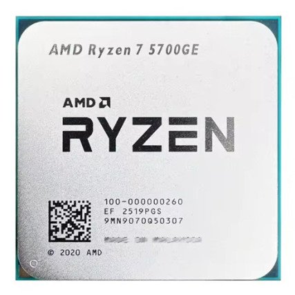 Procesador AMD Ryzen 7 5700G 8 Núcleos AM4 3.2 GHz con Gráficos Integrados