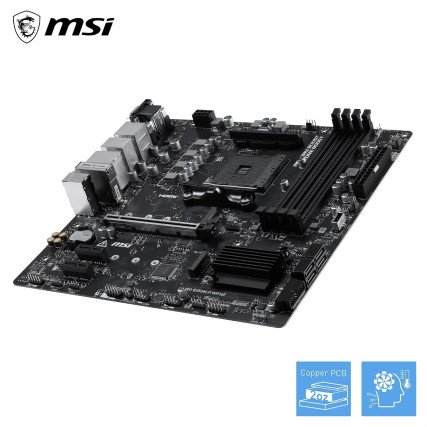 Tarjeta Madre MSI PRO B550M-P WIFI6E AM4 DDR4
