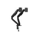 Soporte Dual MSI MAG MT101DG para 2 Monitores 17"-32" VESA