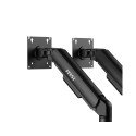 Soporte Dual MSI MAG MT101DG para 2 Monitores 17"-32" VESA