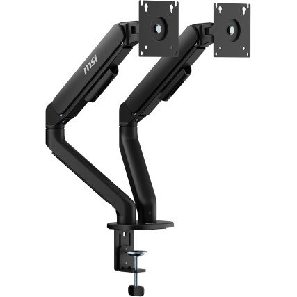 Soporte Dual MSI para Monitor 17"-32" con Doble Brazo Articulado VESA