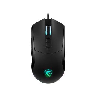 Mouse Gaming MSI Forge GM320 Negro RGB 12800 DPI 7 Botones USB
