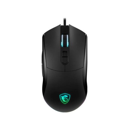 Mouse Gaming MSI Forge GM320 Negro RGB 12800 DPI 7 Botones USB