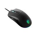 Mouse Gaming MSI Forge GM320 Negro RGB 12800 DPI 7 Botones USB