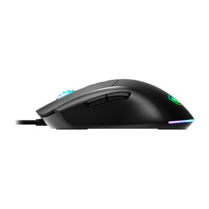 Mouse Gaming MSI Forge GM320 Negro RGB 12800 DPI 7 Botones USB