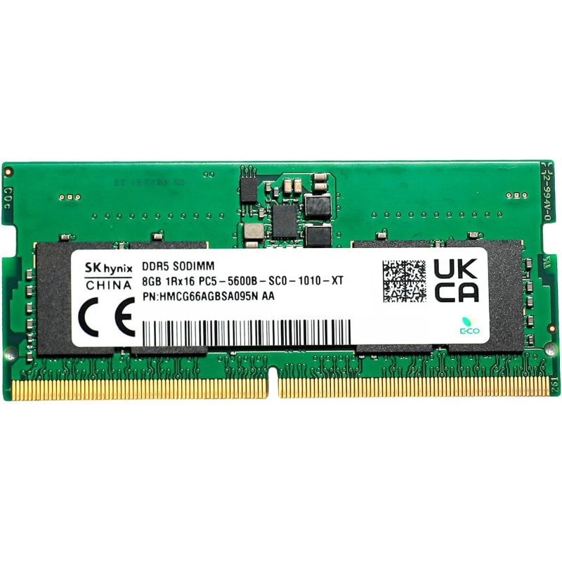 Memoria RAM SK Hynix SODIMM DDR5 8GB 5600MHz para Laptop (Sin caja) Memoria RAM SK Hynix SODIMM DDR5 8GB 5600MHz para Laptop (Sin caja)