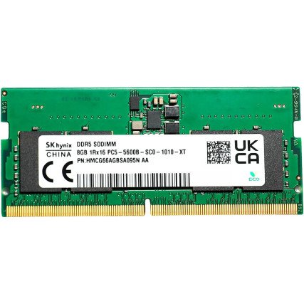 Memoria RAM SK Hynix SODIMM DDR5 8GB 5600MHz para Laptop (Sin caja)