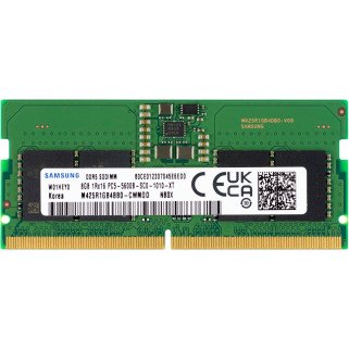 Memoria RAM Samsung DDR5 SODIMM 8GB 5600MHz para Laptop (sin caja)