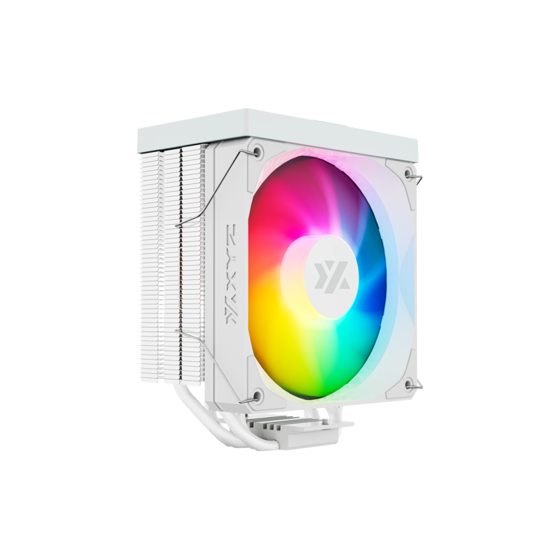 Enfriamiento por Aire XYZ Thermax 4 Pulsar 1800 RPM ARGB Blanco Enfriamiento por Aire XYZ Thermax 4 Pulsar 1800 RPM ARGB Blanco