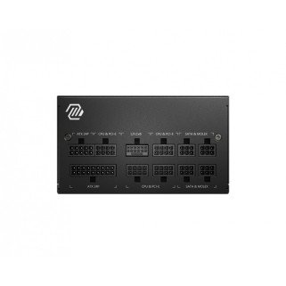 Fuente de Poder MSI 850W 80 Plus Gold ATX Modular Negra