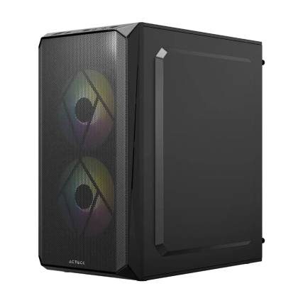 Gabinete Acteck Doom GI630 Micro Torre Negro
