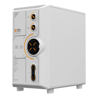 Gabinete ALSEYE RAMS 2.0 ATX/ITX con Cristal Templado Blanco