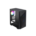 Gabinete MSI PRO FORGE M050A Micro-ATX / Mini-ITX con RGB Negro Gabinete MSI PRO FORGE M050A Micro-ATX / Mini-ITX con RGB Negro
