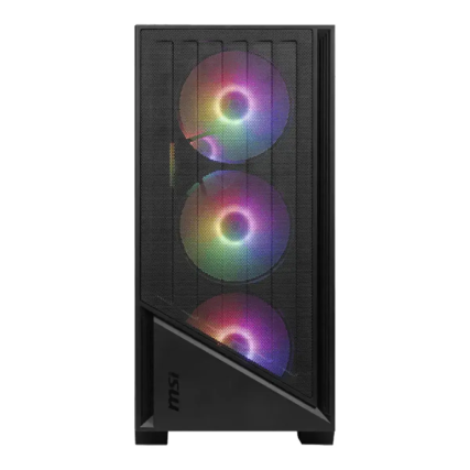 Gabinete MSI PRO FORGE M051A Micro-ATX / Mini-ITX RGB Negro