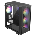 Gabinete MSI PRO FORGE M051A Micro-ATX / Mini-ITX RGB Negro Gabinete MSI PRO FORGE M051A Micro-ATX / Mini-ITX RGB Negro