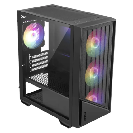 Gabinete MSI PRO FORGE M051A Micro-ATX / Mini-ITX RGB Negro