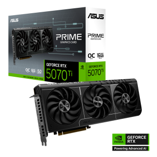 Tarjeta de Video ASUS Prime GeForce RTX 5070 Ti OC 16GB GDDR7 256-bit PCIe 5.0