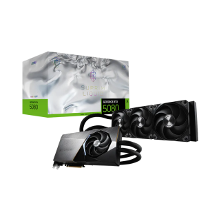 Tarjeta de Video MSI GeForce RTX 5080 SUPRIM LIQUID SOC 16GB GDDR7