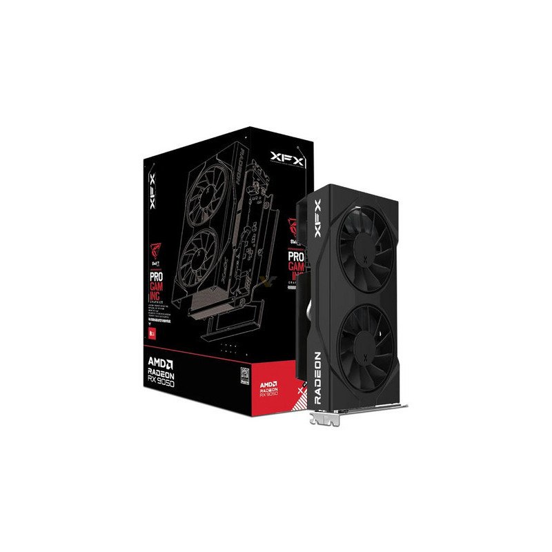 Tarjeta de Video XFX Swift Radeon RX 9050 8GB GDDR6 Dual Fan