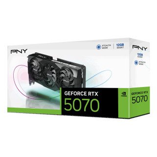 Tarjeta de video PNY NVIDIA GeForce RTX 5070 Stealth Mode 12GB GDDR7