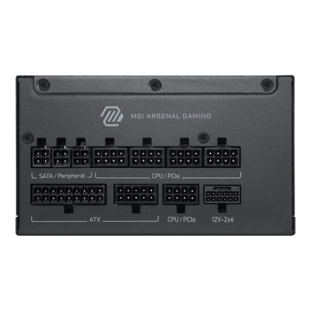 Fuente de Poder MSI MAG A1000PLS PCIe 5 1000W 80 Plus Platinum Full Modular