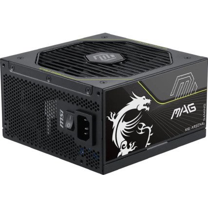 Fuente de Poder MSI MAG A1200PLS PCIe 5 1200W 80 Plus Platinum Full Modular