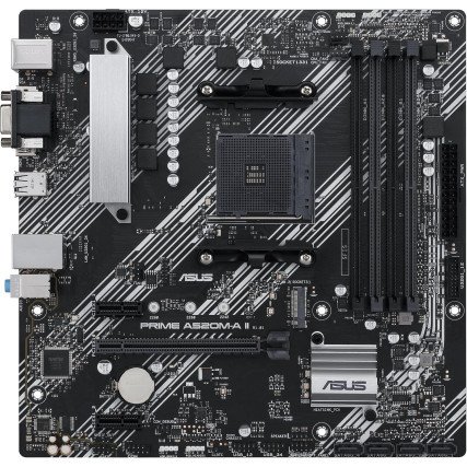 Tarjeta Madre ASUS Prime A520M-A II/CSM AM4 DDR4 M.2 HDMI DisplayPort