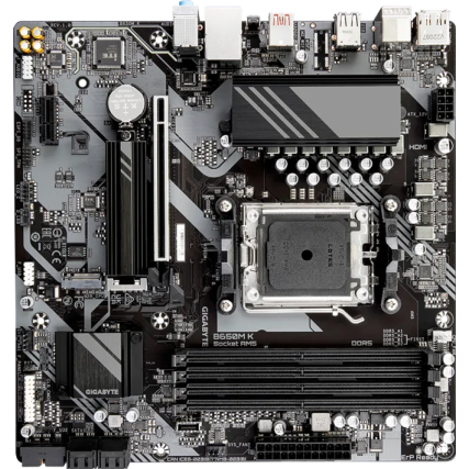 Tarjeta Madre Gigabyte B650M K AM5 Micro-ATX DDR5