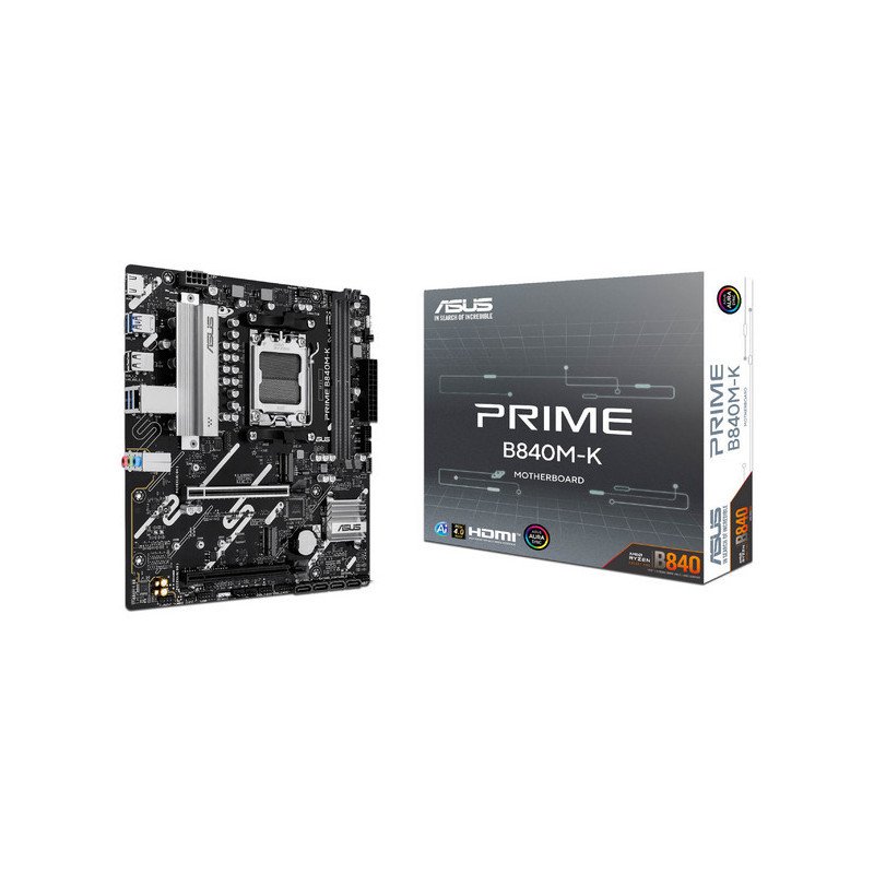 Tarjeta Madre ASUS Prime B840M-K AM5 Micro-ATX DDR5 Tarjeta Madre ASUS Prime B840M-K AM5 Micro-ATX DDR5