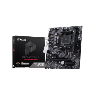Tarjeta Madre MSI PRO A520M-S AM4 Micro-ATX DDR4