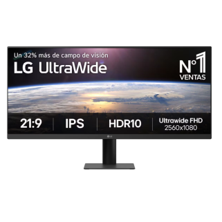 Monitor LG (29U511A-B) 29" UltraWide Full HD 100Hz HDMI DisplayPort Negro