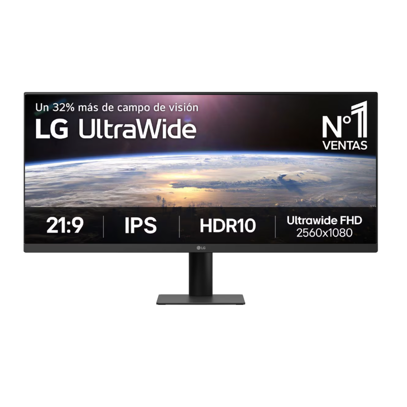 Monitor LG (29U511A-B) 29" UltraWide Full HD 100Hz HDMI DisplayPort Negro Monitor LG (29U511A-B) 29" UltraWide Full HD 100Hz HDMI DisplayPort Negro