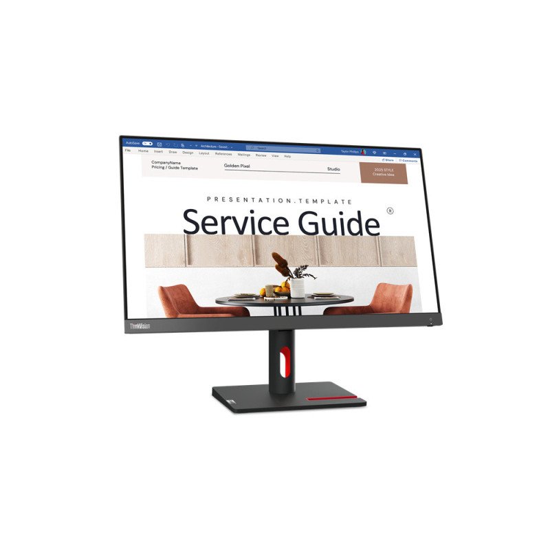 Monitor Lenovo S24i-30 23.8" Full HD 1920x1080 HDMI VGA 4ms Negro Monitor Lenovo S24i-30 23.8" Full HD 1920x1080 HDMI VGA 4ms Negro