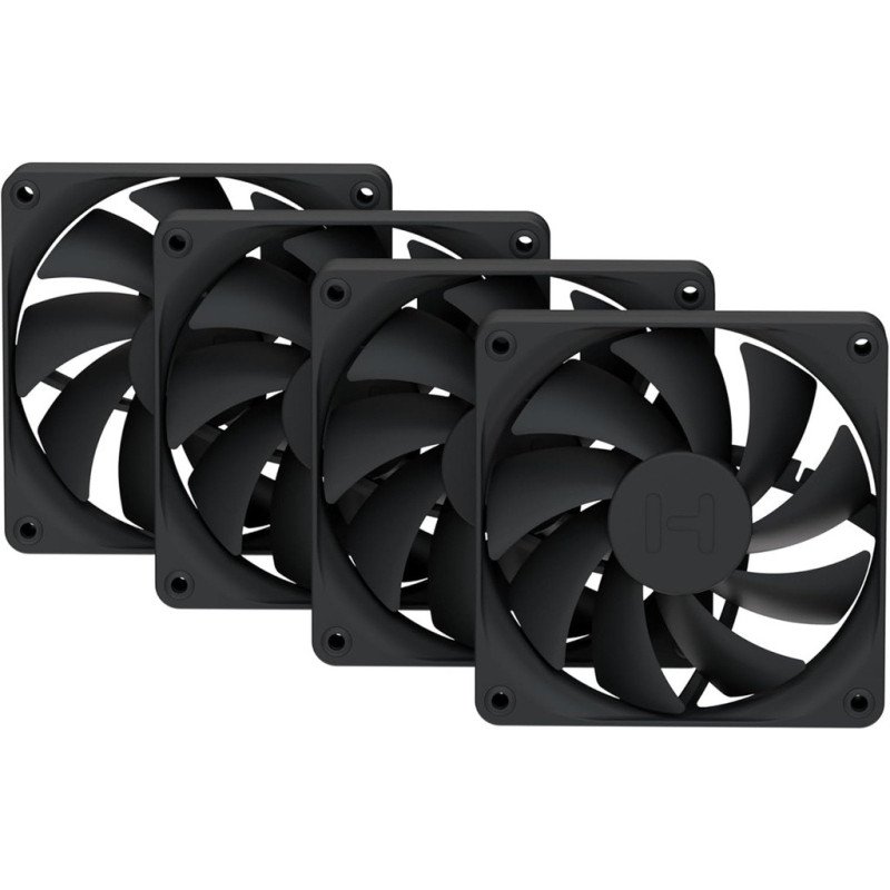Ventilador para Gabinete HYTE FA12 de 120 mm Pitch Black (FAN-HYTE-FA12-BB-4)