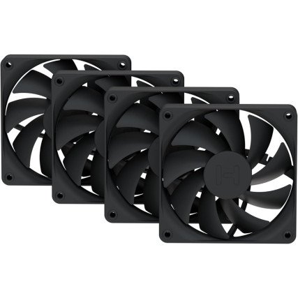 Ventilador para Gabinete HYTE FA12 de 120 mm Pitch Black (FAN-HYTE-FA12-BB-4)