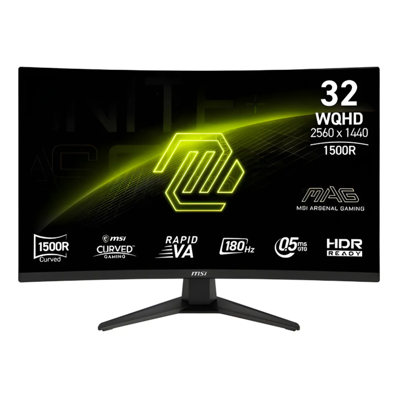Monitor Gaming Curvo MSI MAG 321CQF E18 de 32" WQHD 2560 x 1440 Monitor Gaming Curvo MSI MAG 321CQF E18 de 32" WQHD 2560 x 1440