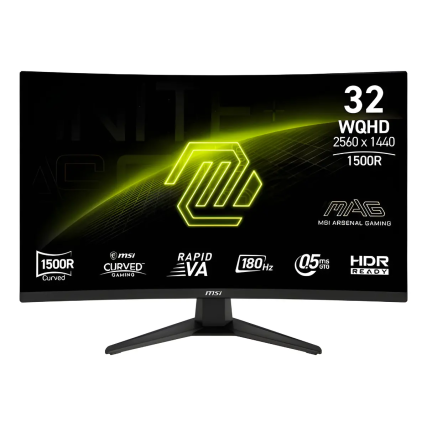 Monitor Gaming Curvo MSI MAG 321CQF E18 de 32" WQHD 2560 x 1440
