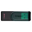 Memoria USB Kingston DataTraveler Exodia de 64 GB USB – Negro/Verde