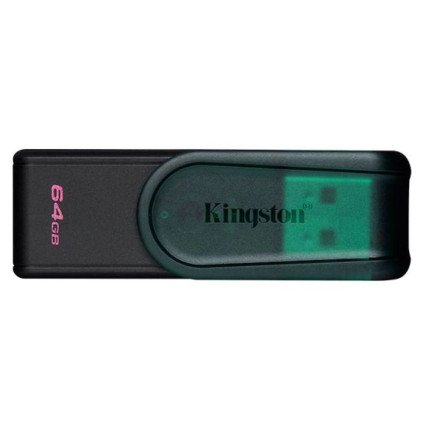 Memoria USB Kingston DataTraveler Exodia de 64 GB USB – Negro/Verde