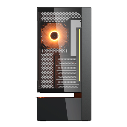 Gabinete Cougar CFV235 Vision Mid Tower Black (CGR-2DA4B-V)