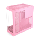 Gabinete HYTE Y50 Strawberry Milk ATX con Cristal y 4 Ventiladores ARGB