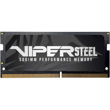 Memoria RAM Patriot Viper Steel DDR4 8GB 3200MHz CL18 SODIMM con Disipador (PVS48G320C8S)