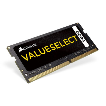 Memoria RAM Corsair Value Select DDR4 SODIMM 8GB 2133MHz CL15 para Laptop (CMSO8GX4M1A2133C15)